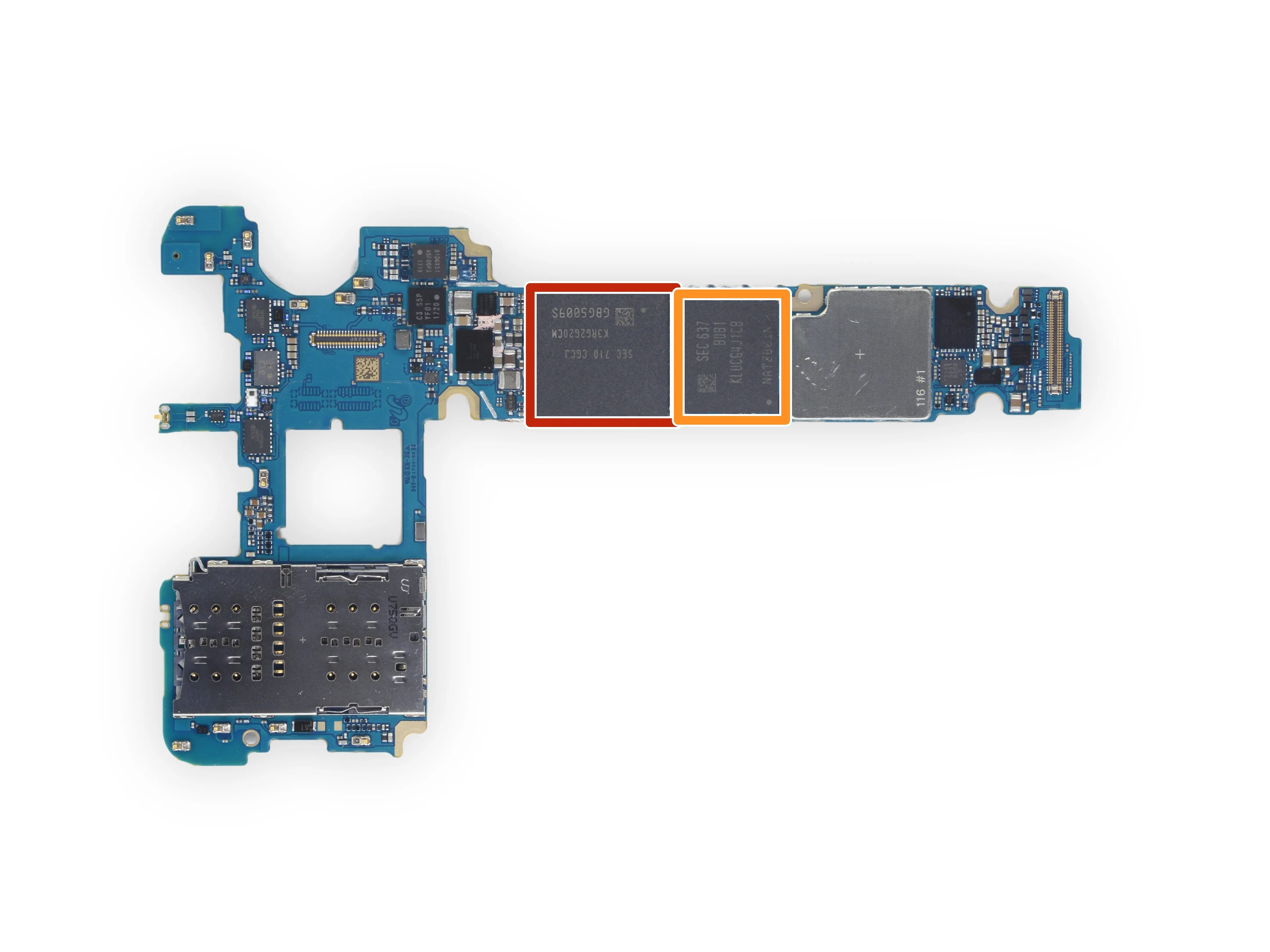 Samsung Galaxy Note Fan Edition Teardown: шаг 5, изображение 1 из 1