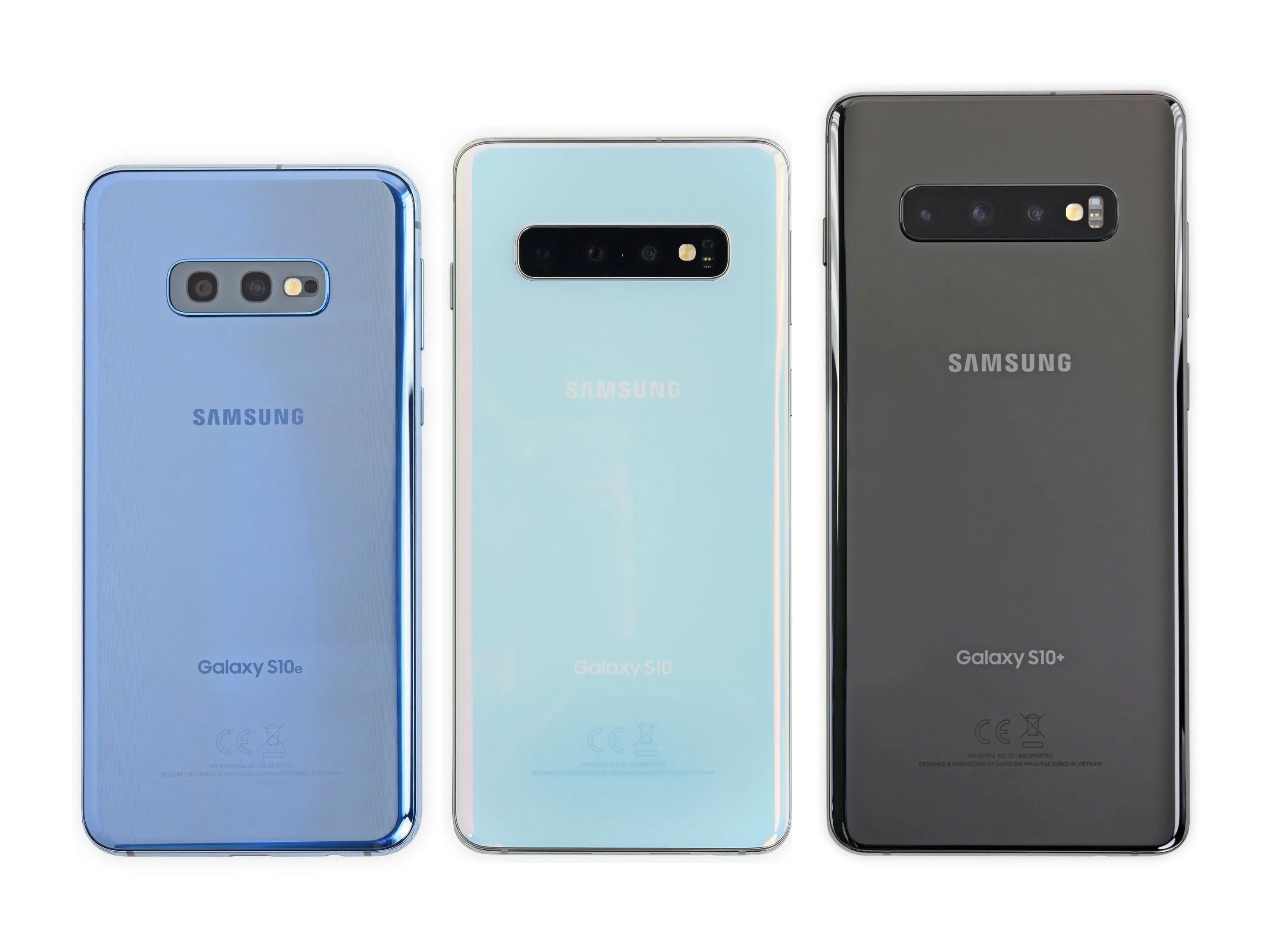 Разбор Samsung Galaxy S10 и S10e: шаг 2, изображение 2 из 3