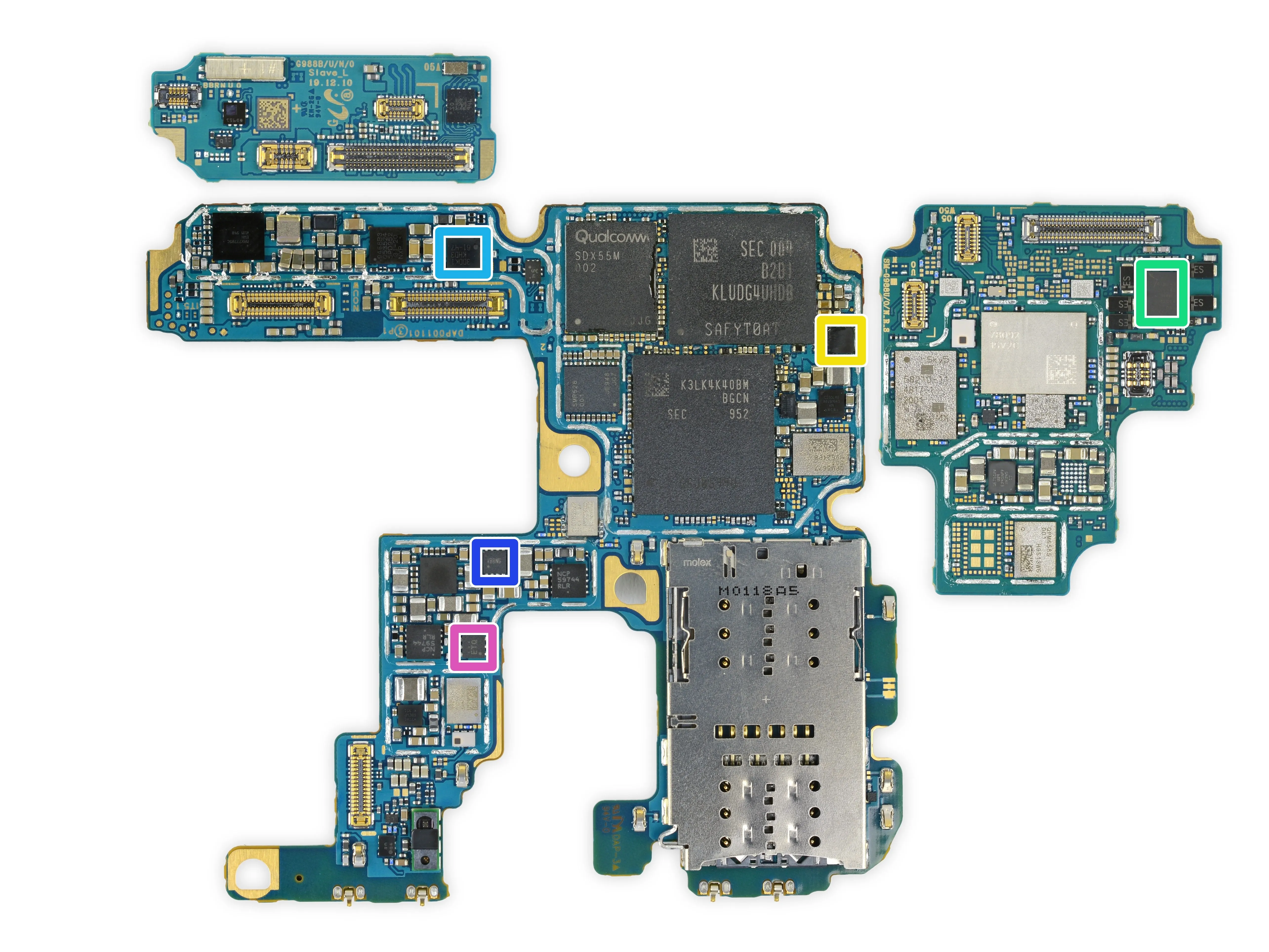 Разборка Samsung Galaxy S20 Ultra: шаг 12, изображение 1 из 2