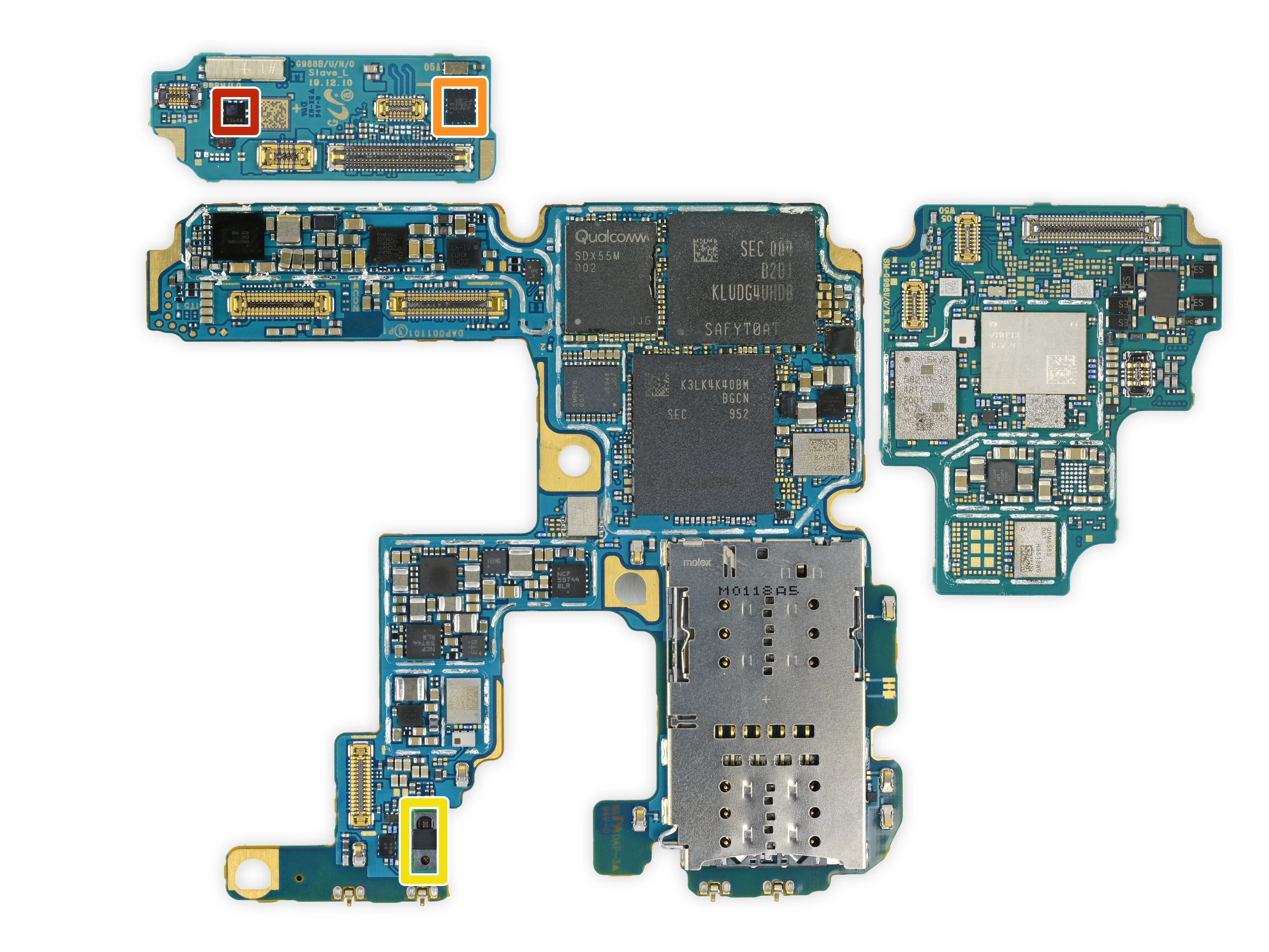 Разборка Samsung Galaxy S20 Ultra: шаг 13, изображение 1 из 2