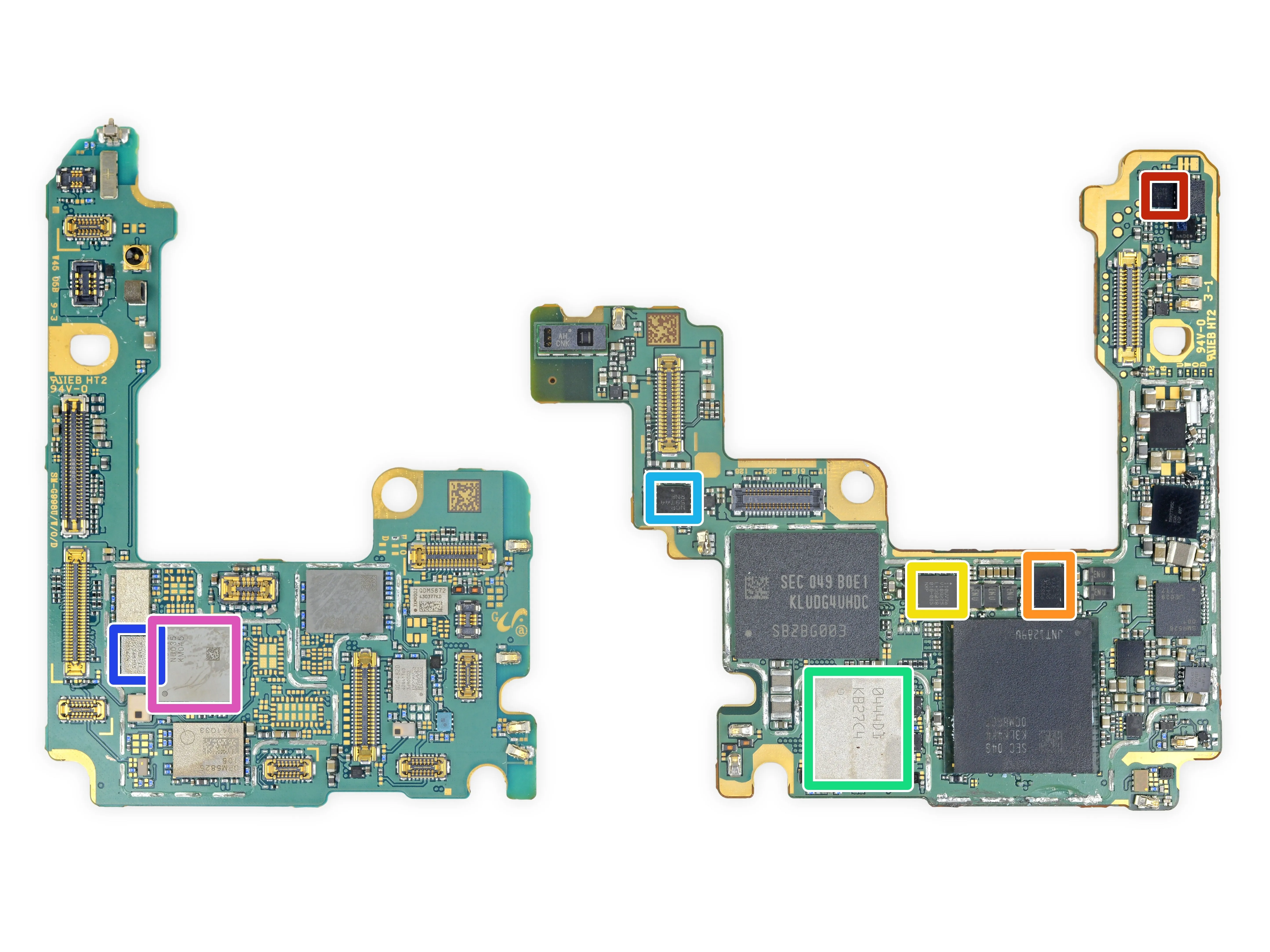 Разборка Samsung Galaxy S21 Ultra: шаг 9, изображение 1 из 2