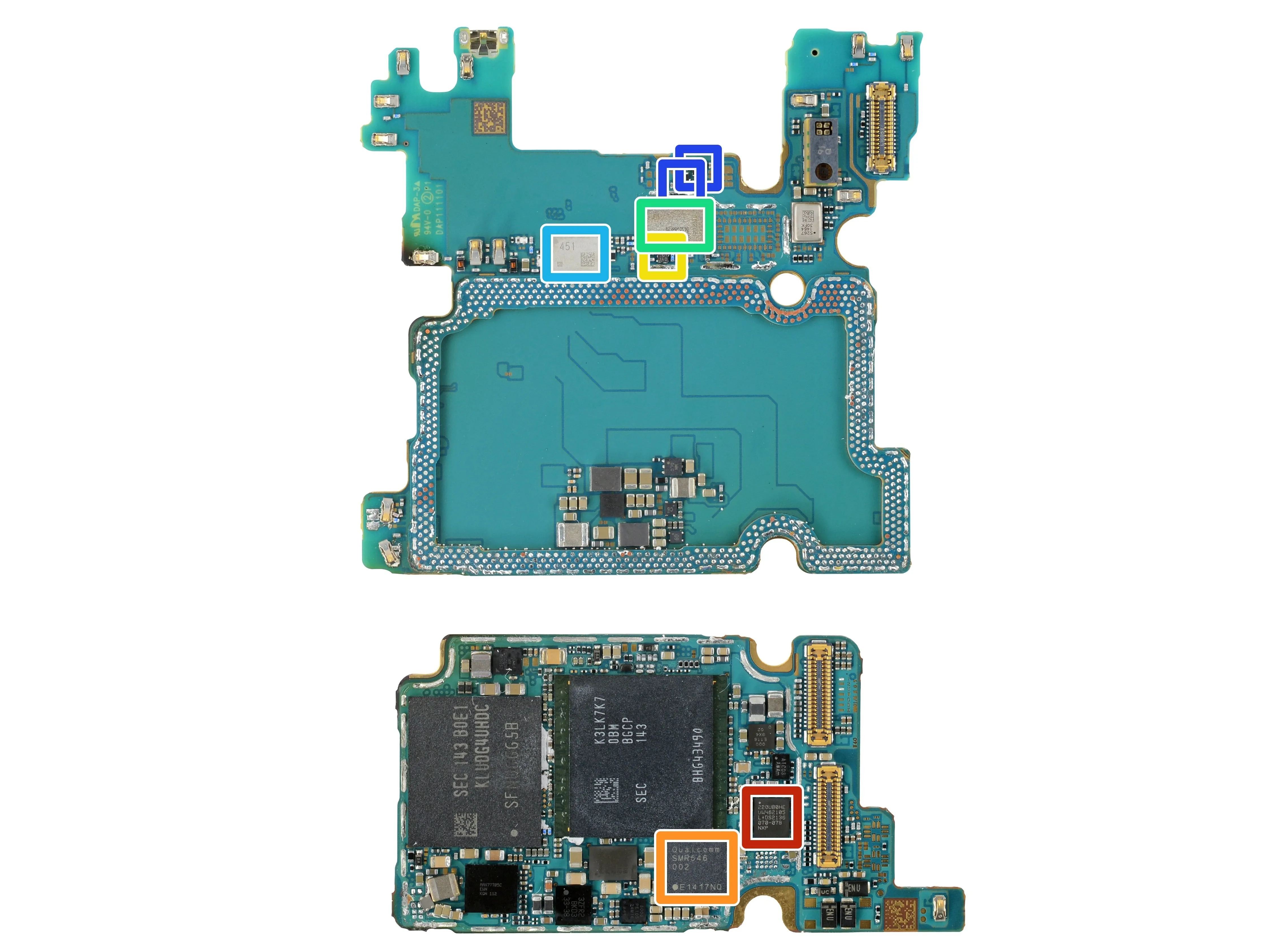 Идентификатор микросхемы Samsung Galaxy S22: шаг 2, изображение 1 из 1