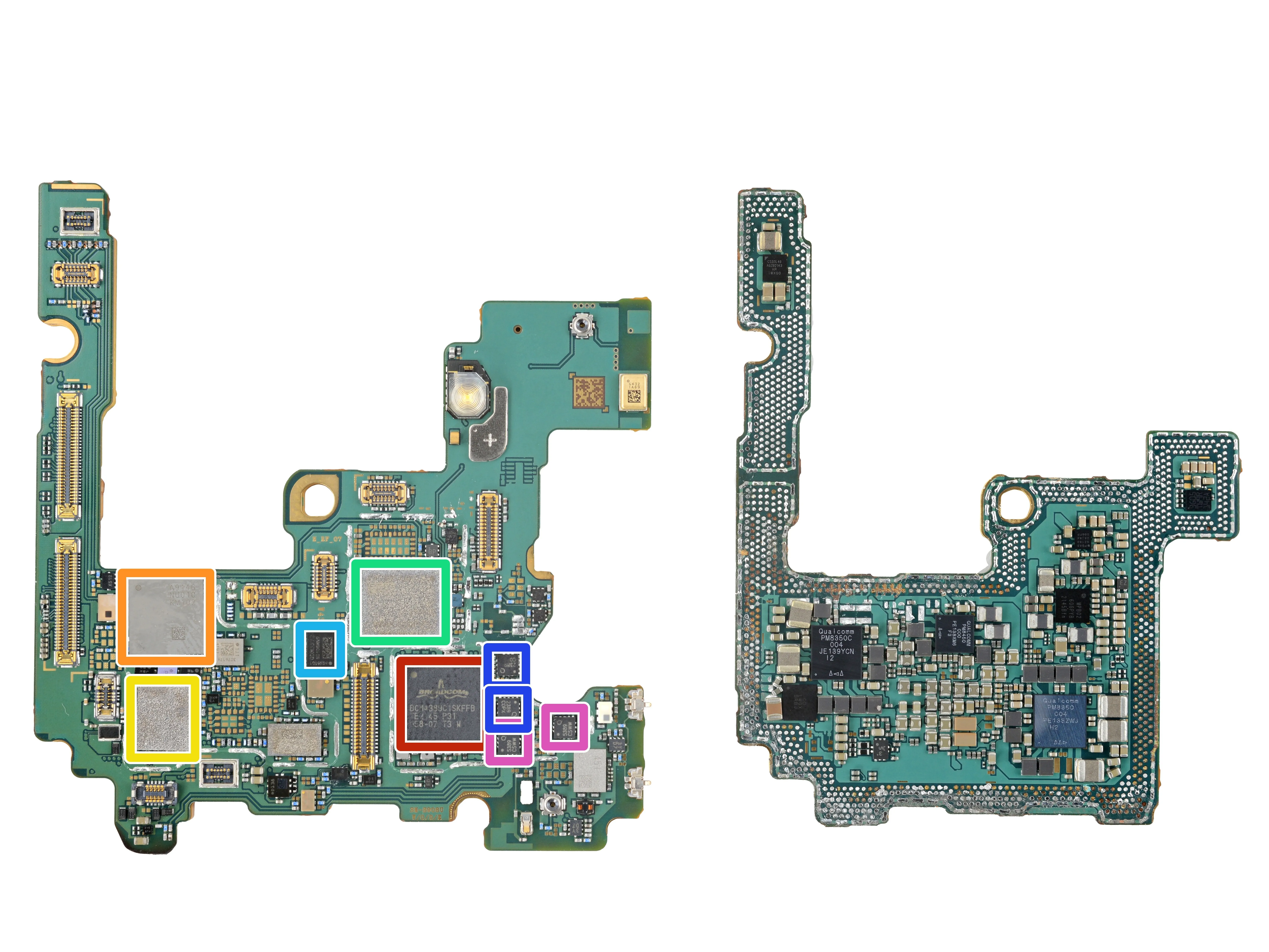 Идентификация микросхемы Samsung Galaxy S22 Ultra: шаг 7, изображение 1 из 1