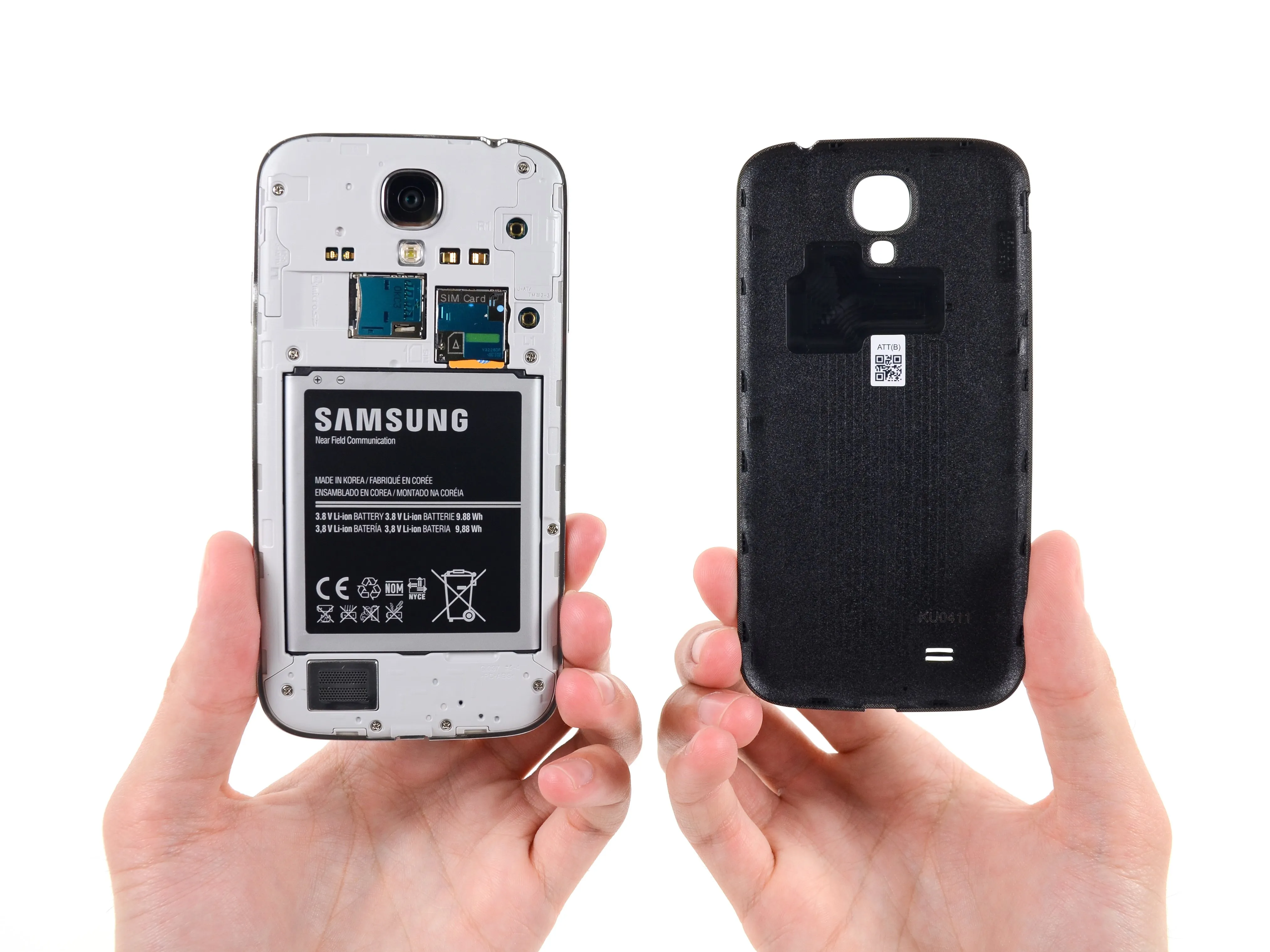 Разборка Samsung Galaxy S4: шаг 5, изображение 3 из 3