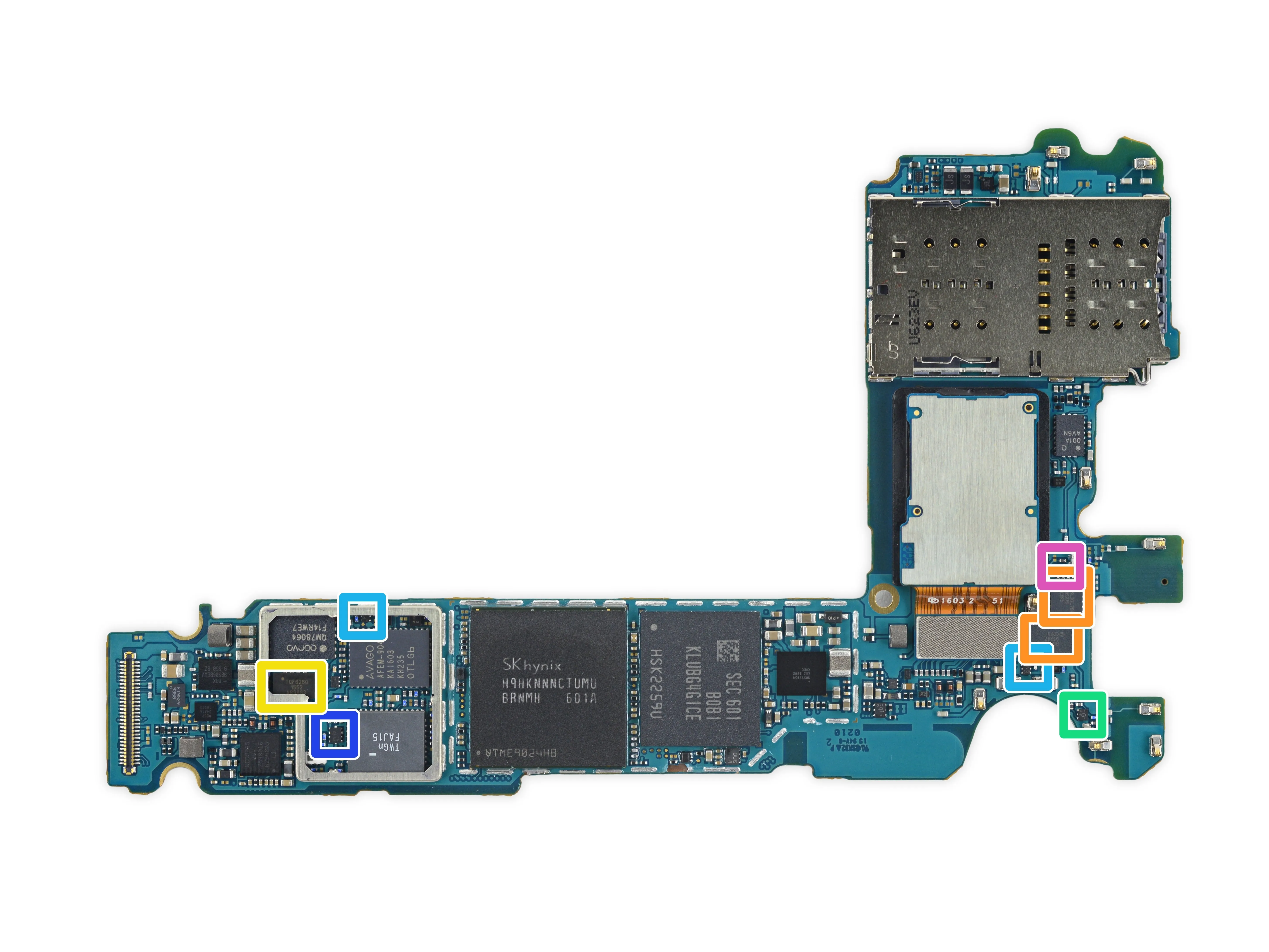 Samsung Galaxy S7 Edge Teardown: шаг 10, изображение 1 из 2