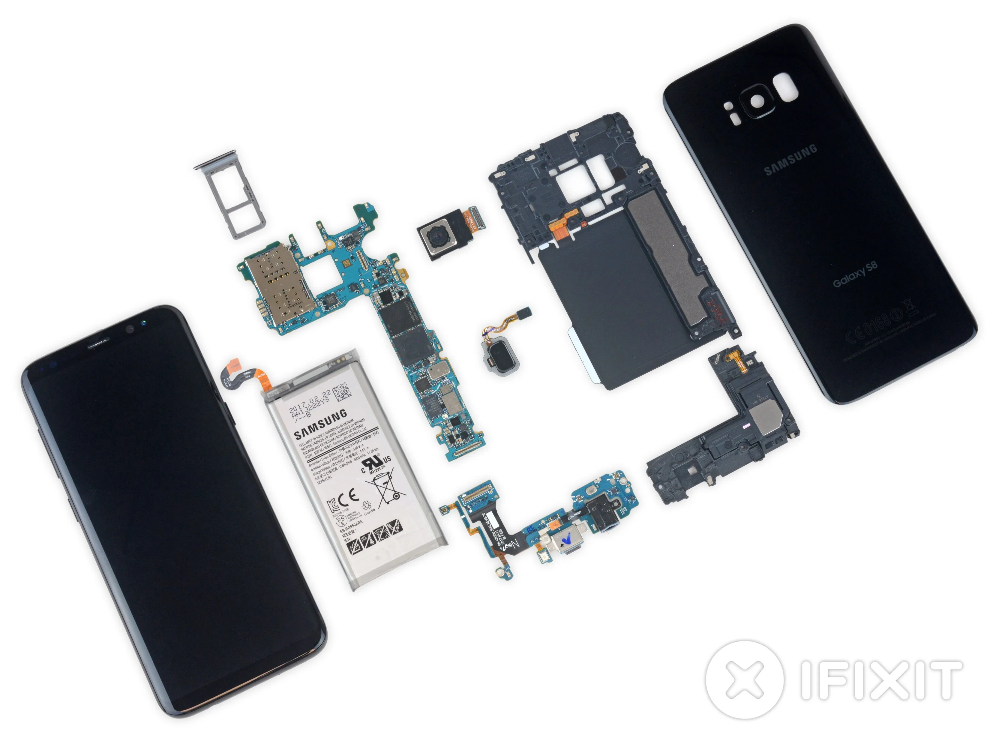 Samsung Galaxy S8 Teardown: шаг 13, изображение 1 из 1