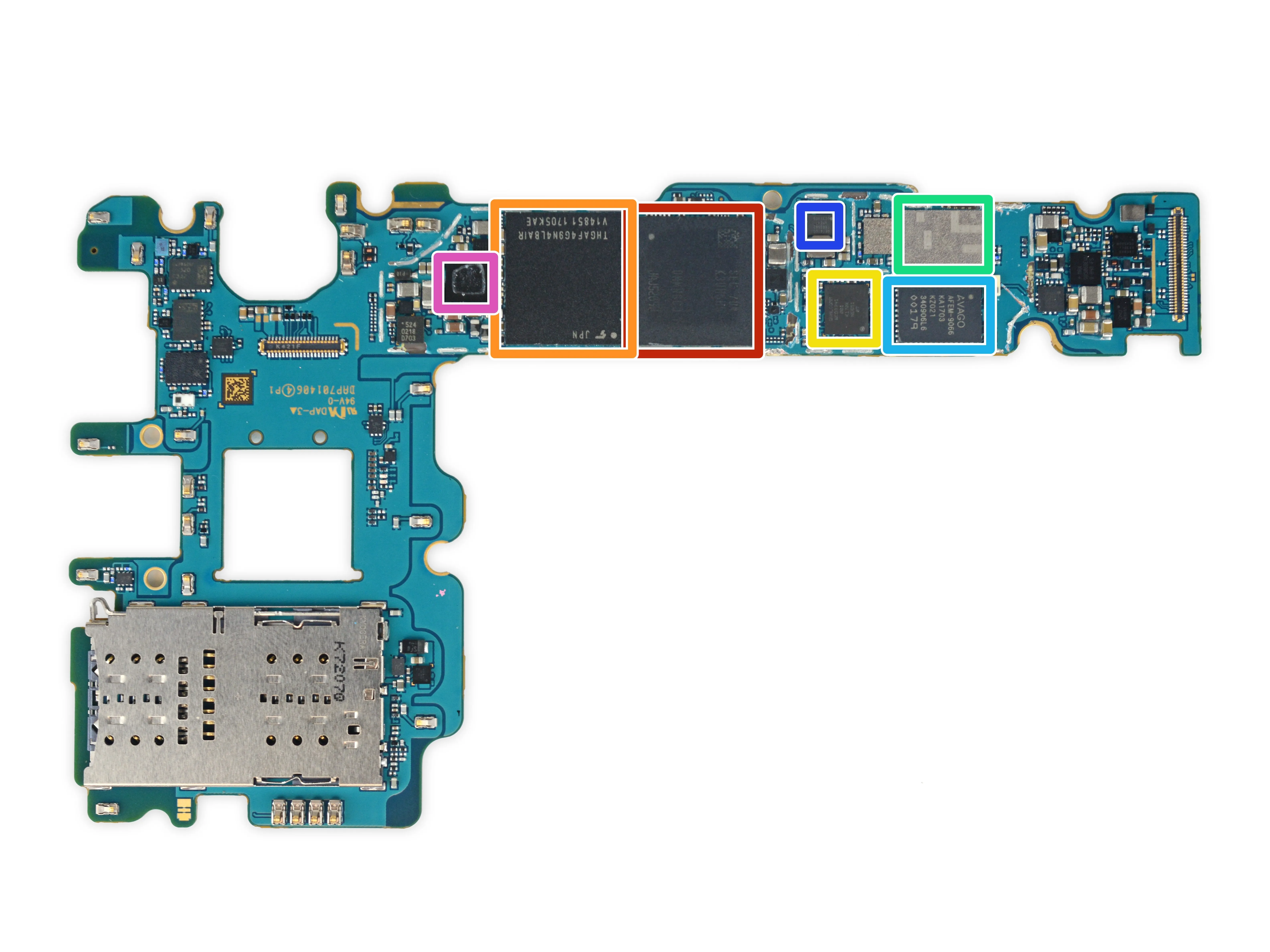 Samsung Galaxy S8+ Teardown: шаг 9, изображение 1 из 1