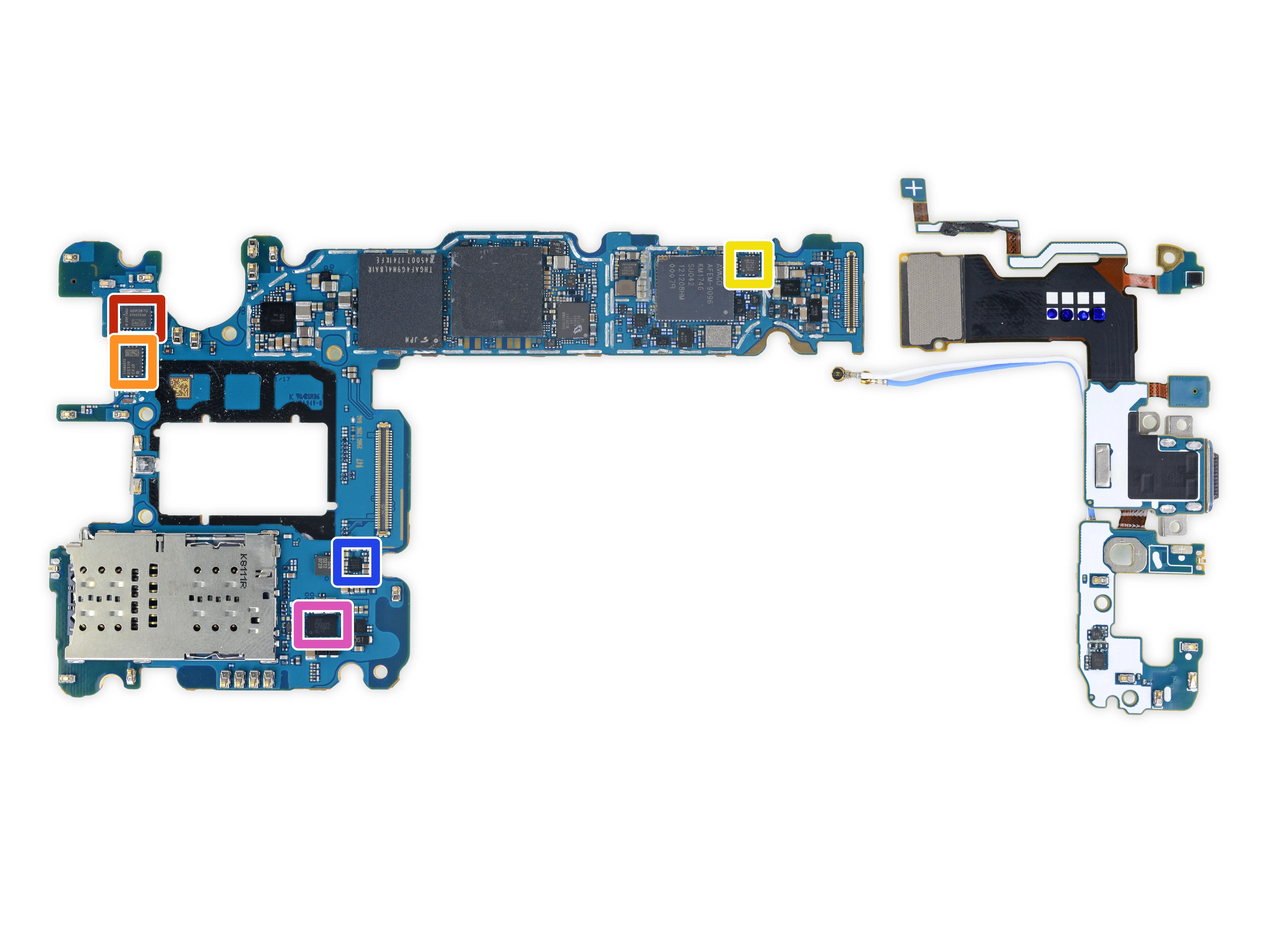 Samsung Galaxy S9+ Teardown: шаг 14, изображение 1 из 2