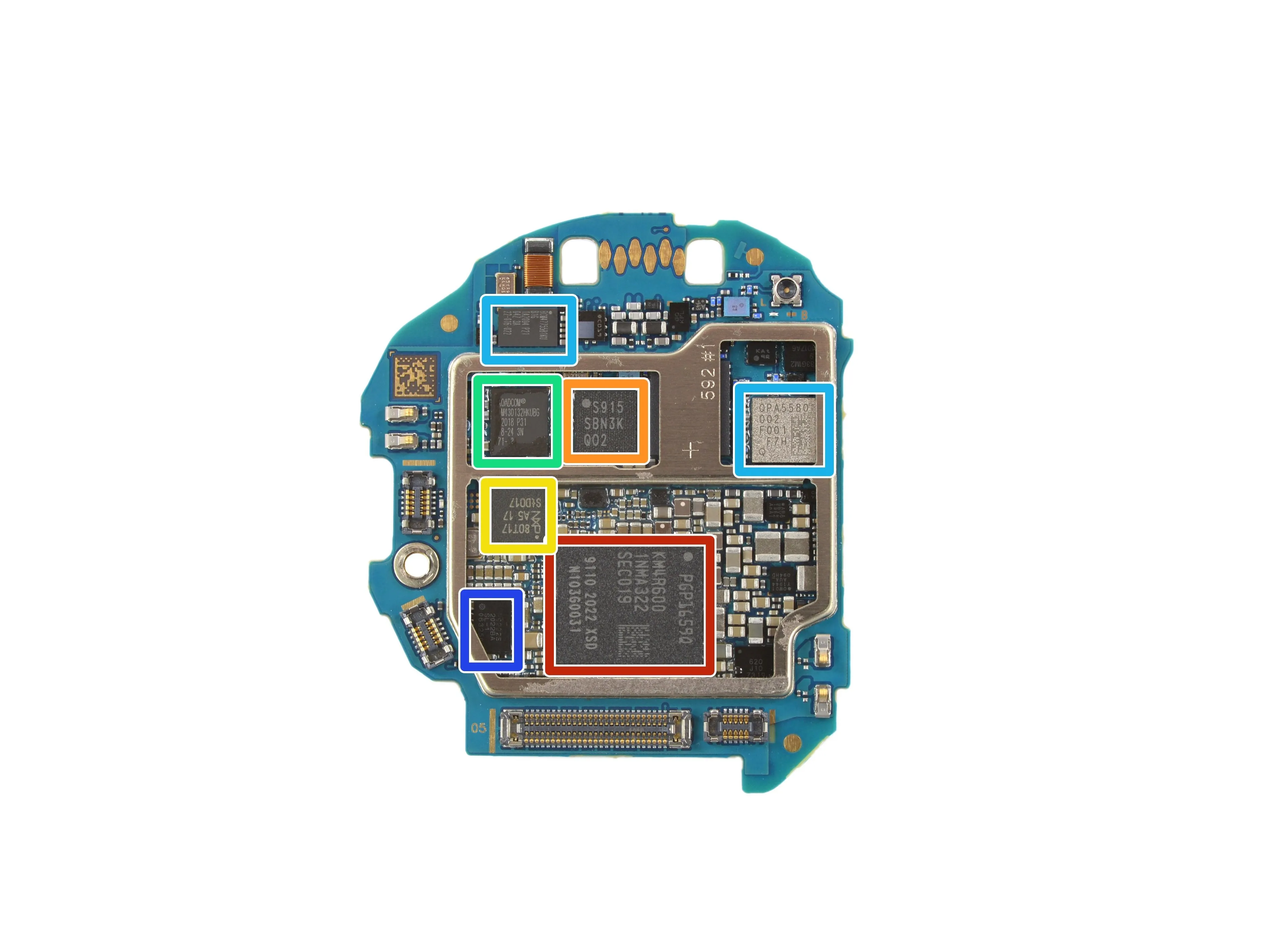 Samsung Galaxy Watch3 Teardown: шаг 5, изображение 2 из 3