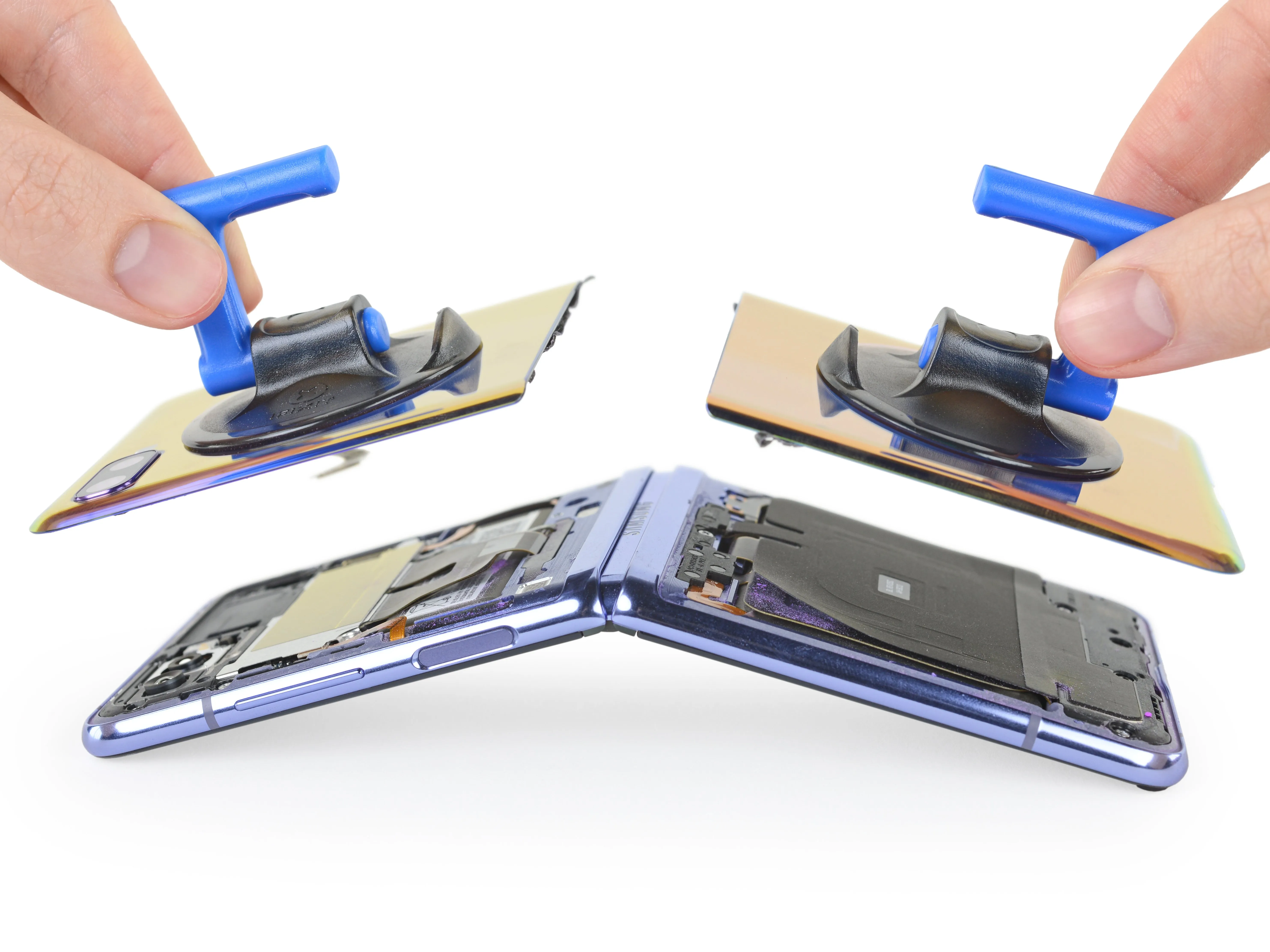 Samsung Galaxy Z Flip Teardown: шаг 5, изображение 3 из 3