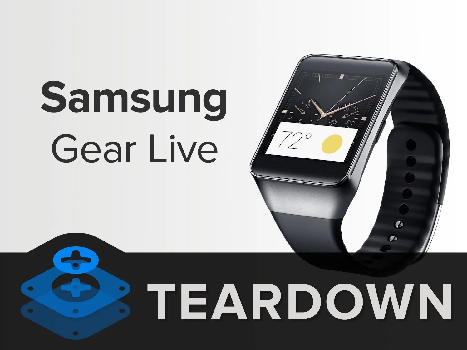 Samsung Gear Live Teardown, Samsung Gear Live Teardown: шаг 1, изображение 1 из 2