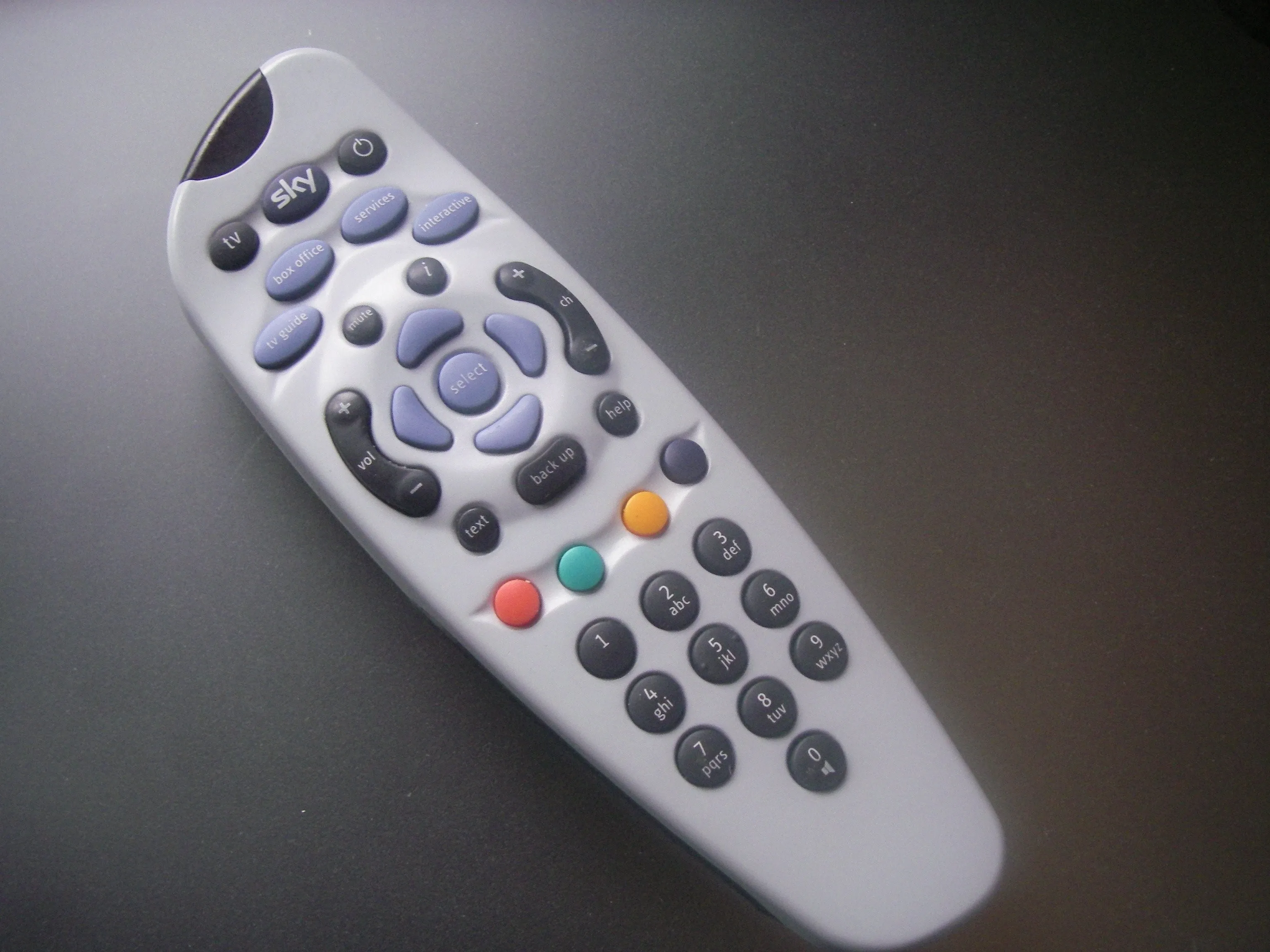 Разборка Sky TV Remote