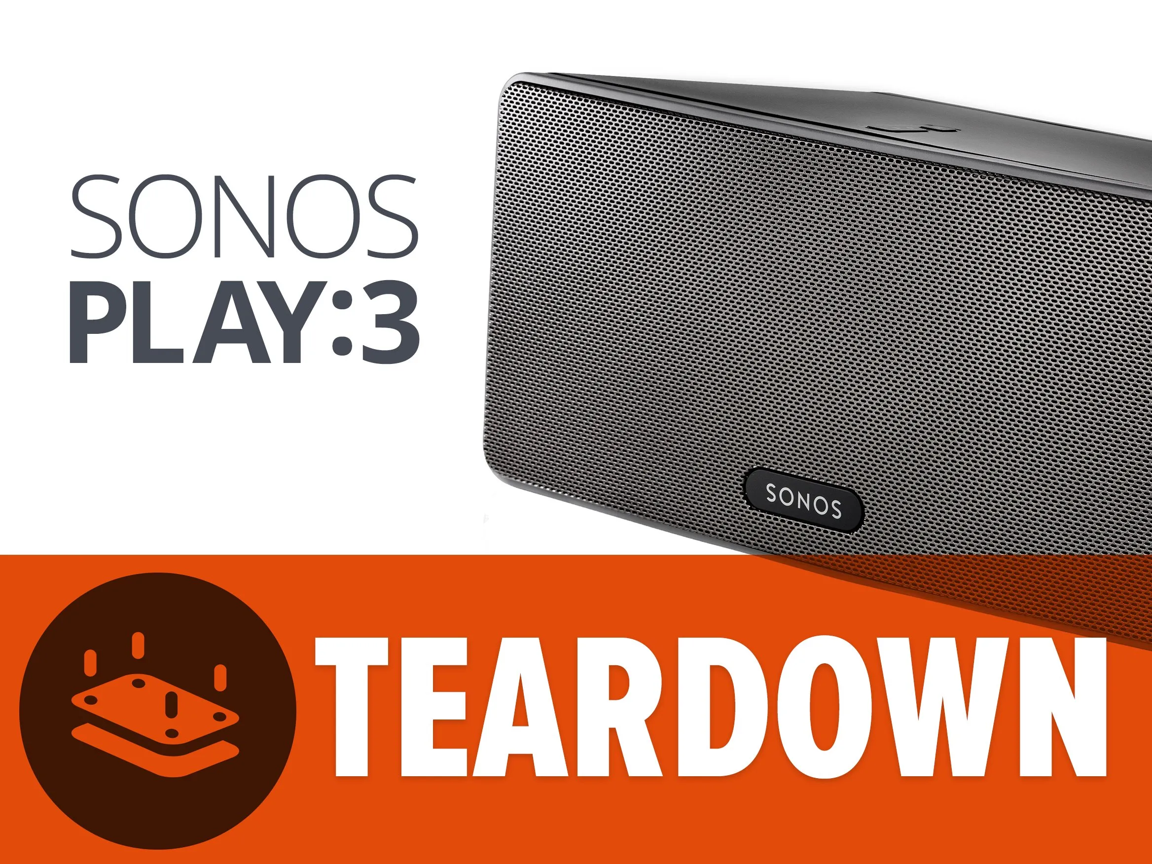 Sonos Play:3 Teardown, Sonos Play:3 Teardown: шаг 1, изображение 1 из 3