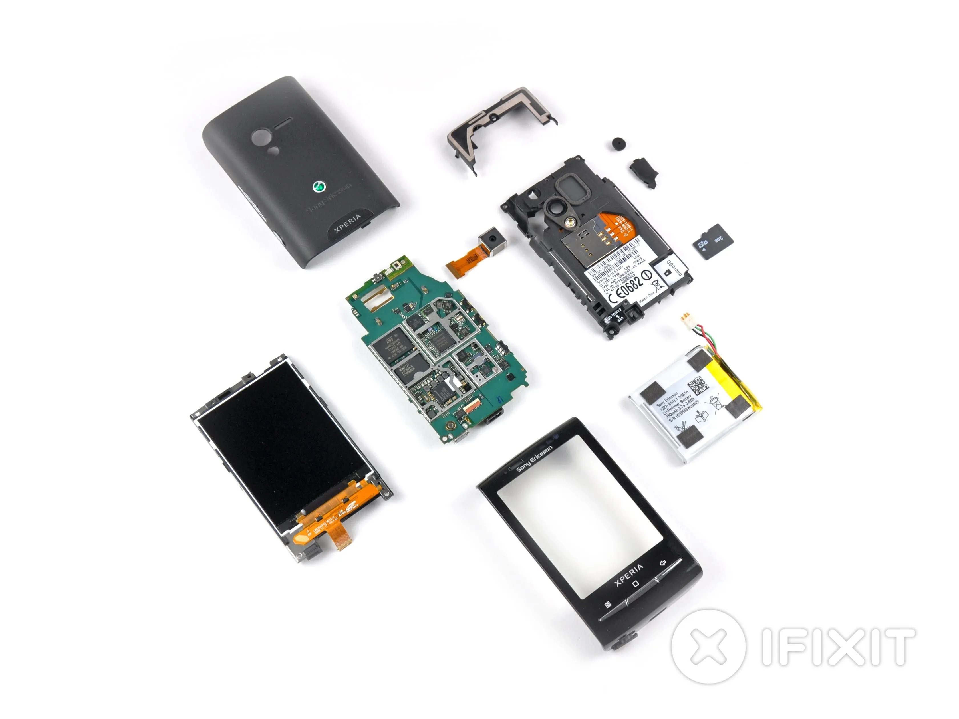 Разборка Sony Ericsson Xperia X10 Mini E10i