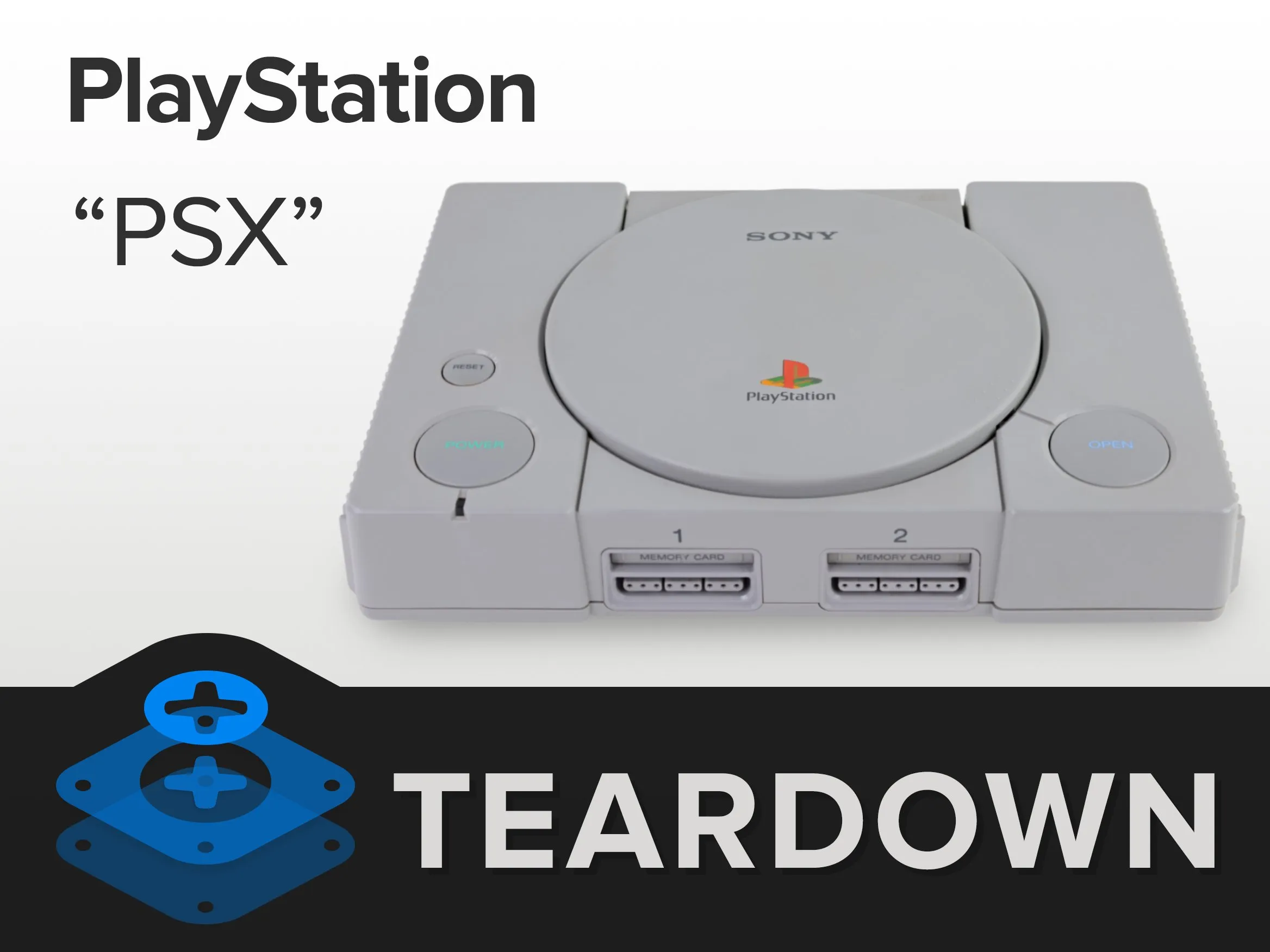 Sony PlayStation Teardown, Sony PlayStation Teardown: шаг 1, изображение 1 из 3