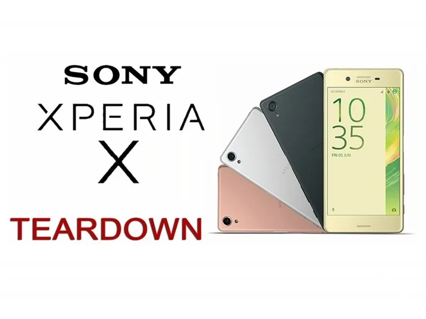 Разборка Sony Xperia X