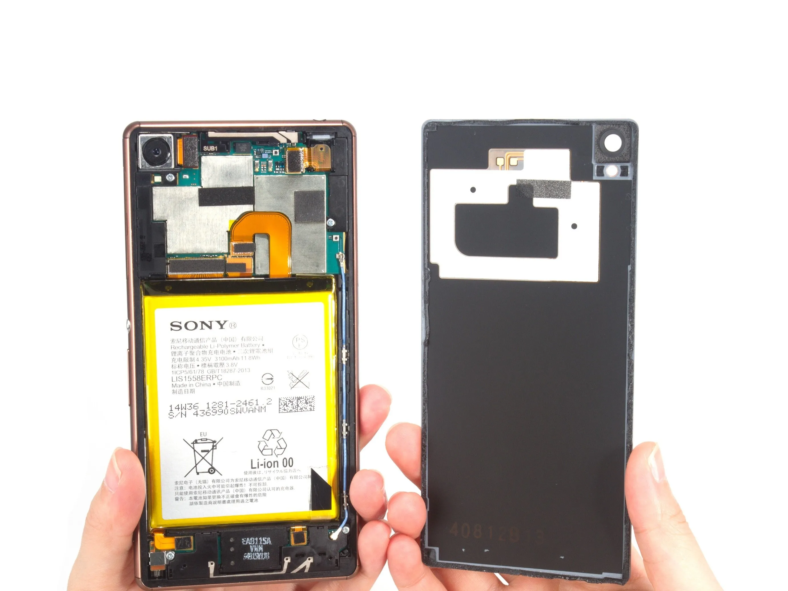 Sony Xperia Z3 Dual Teardown: шаг 2, изображение 3 из 3