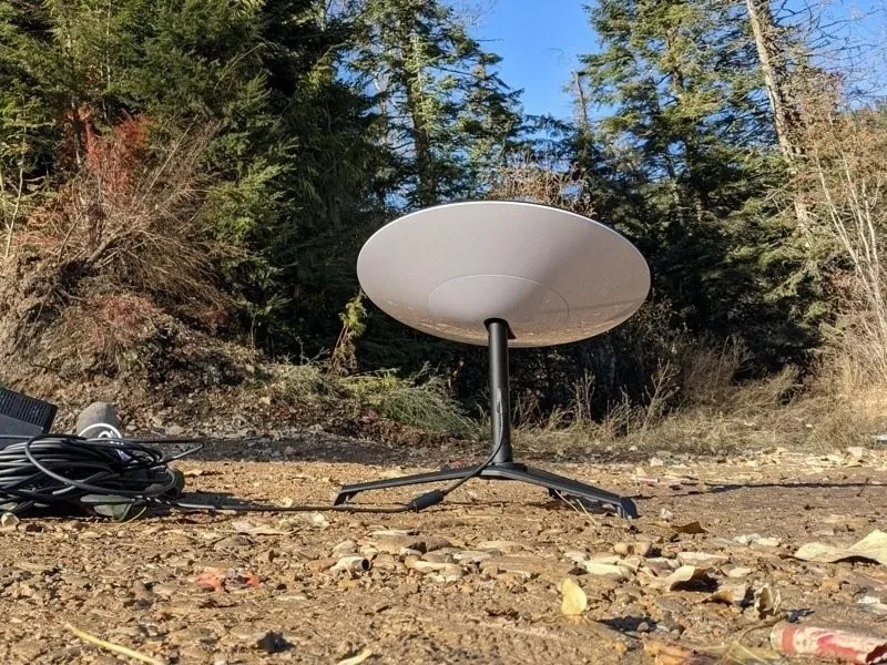 Разборка Starlink Round Dish