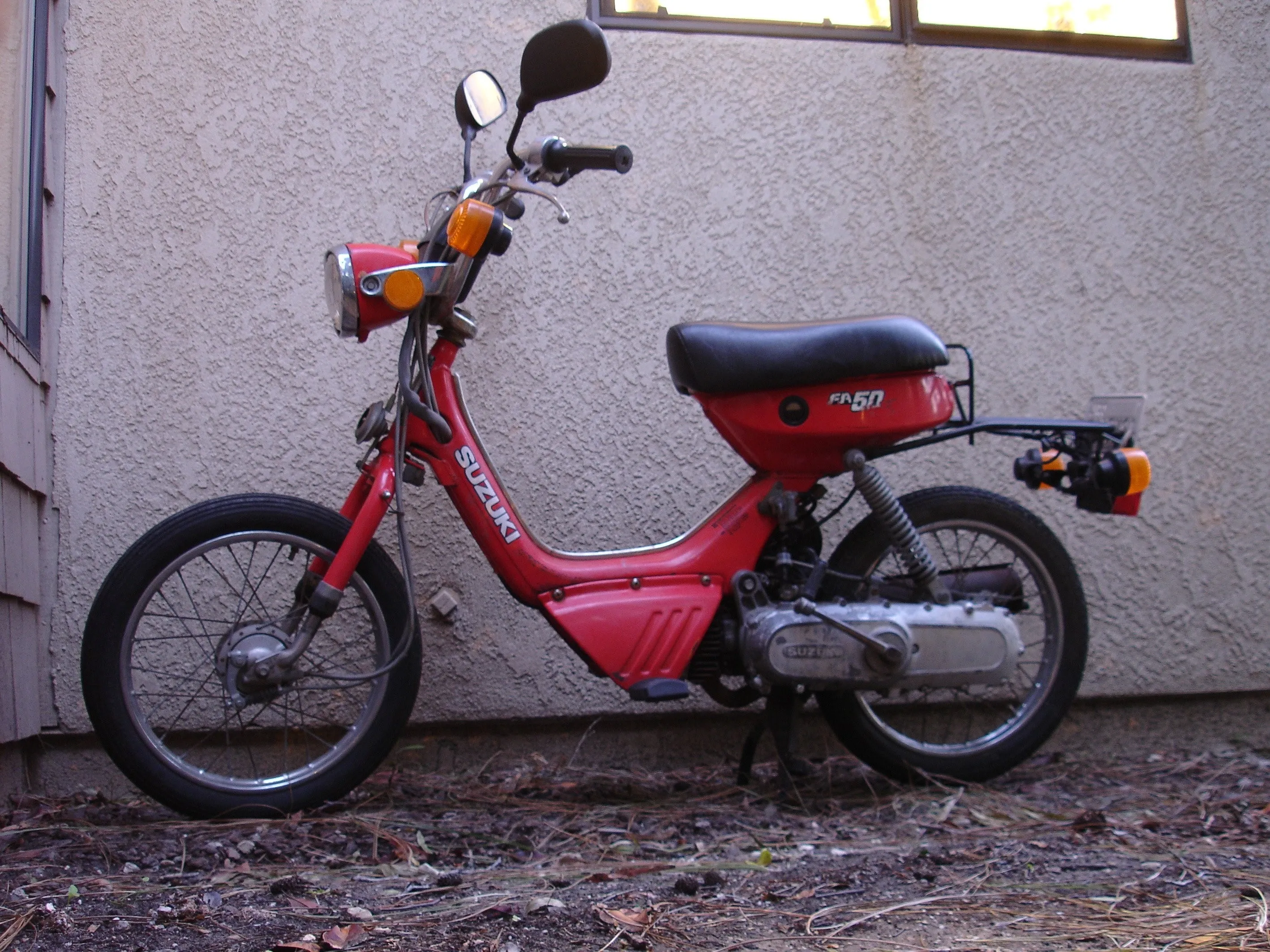 Разборка мопеда Suzuki FA50