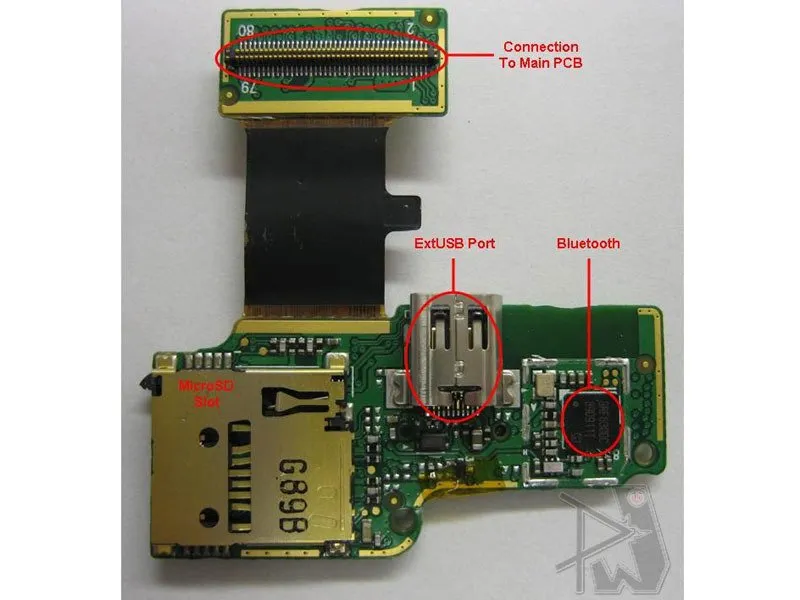 Разборка T-Mobile G1: шаг 8, изображение 2 из 2