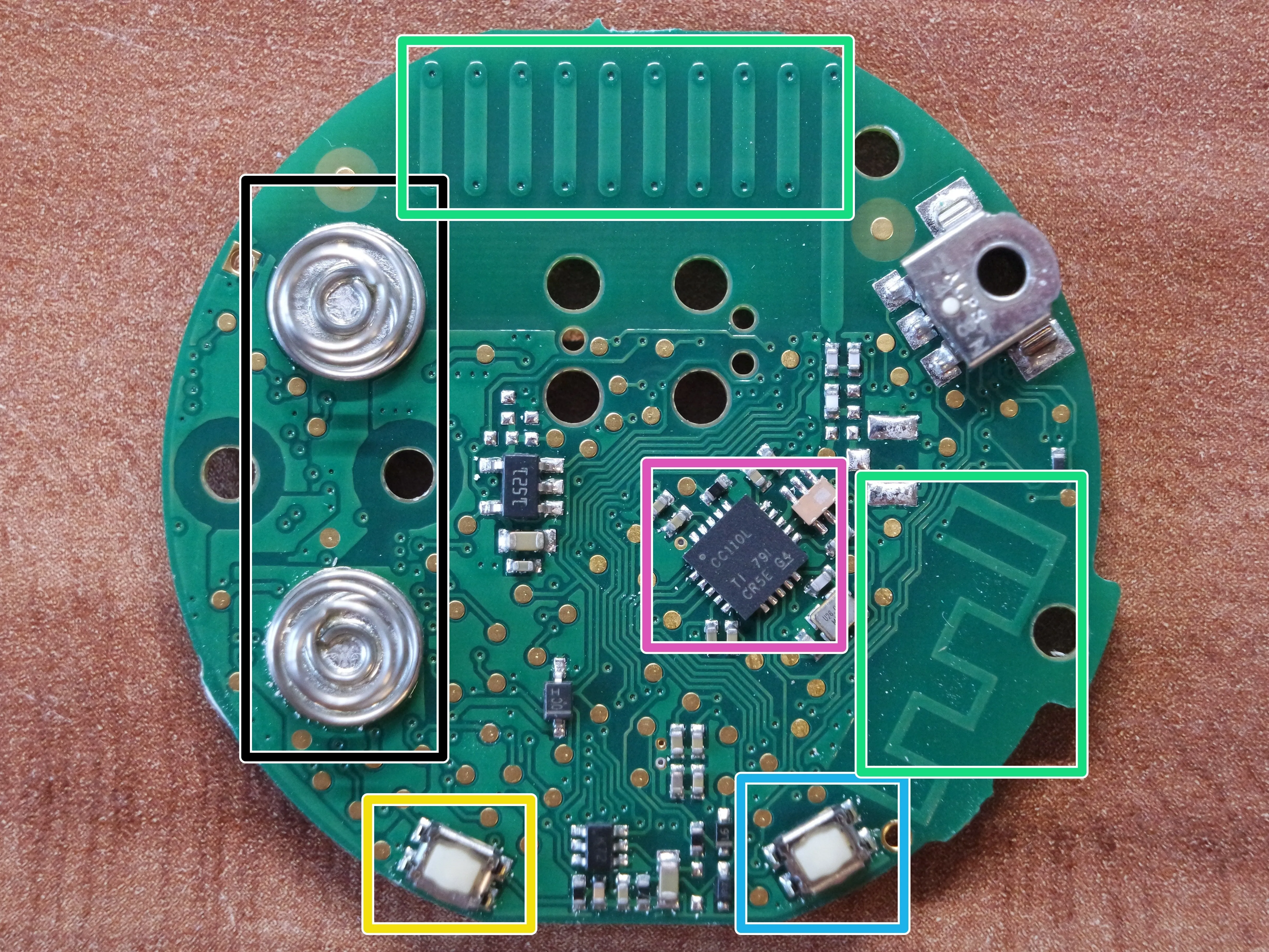 Tado Smart Radiator Thermostat v3 Plus Teardown, A Quick Look at the Back of the PCB: step 5, image 1 of 2