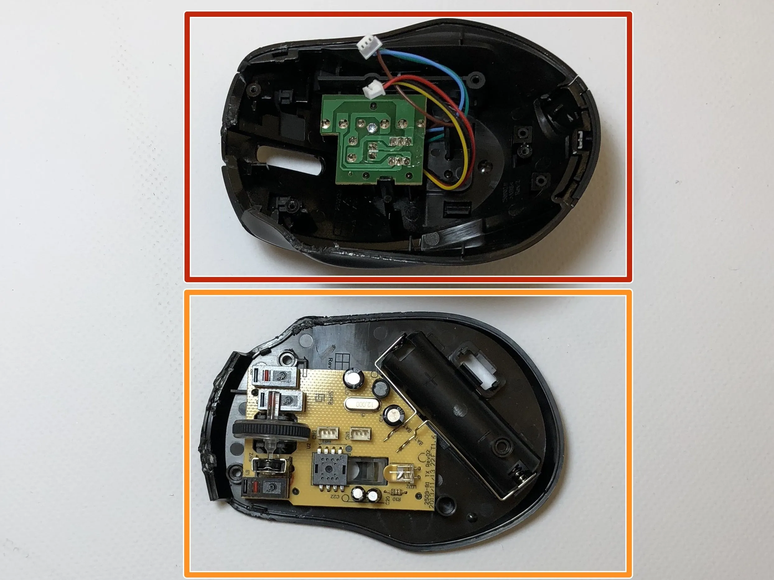 Разбор беспроводной мыши VicTsing MM057 2.4G: шаг 5, изображение 1 из 1