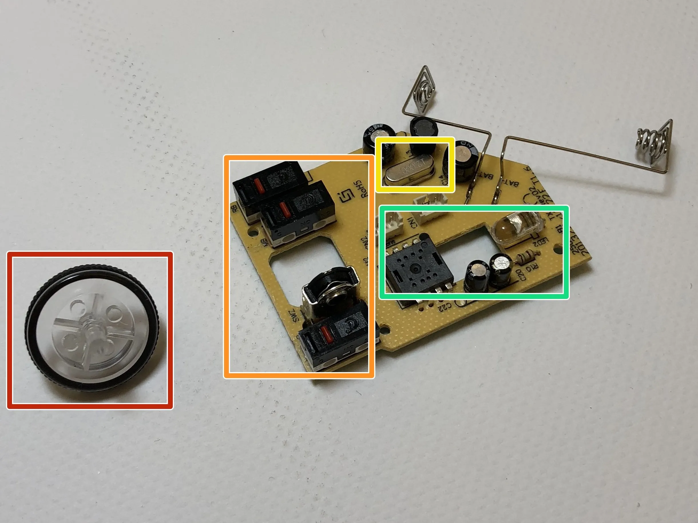 Разборка беспроводной мыши VicTsing MM057 2.4G: шаг 7, изображение 1 из 1