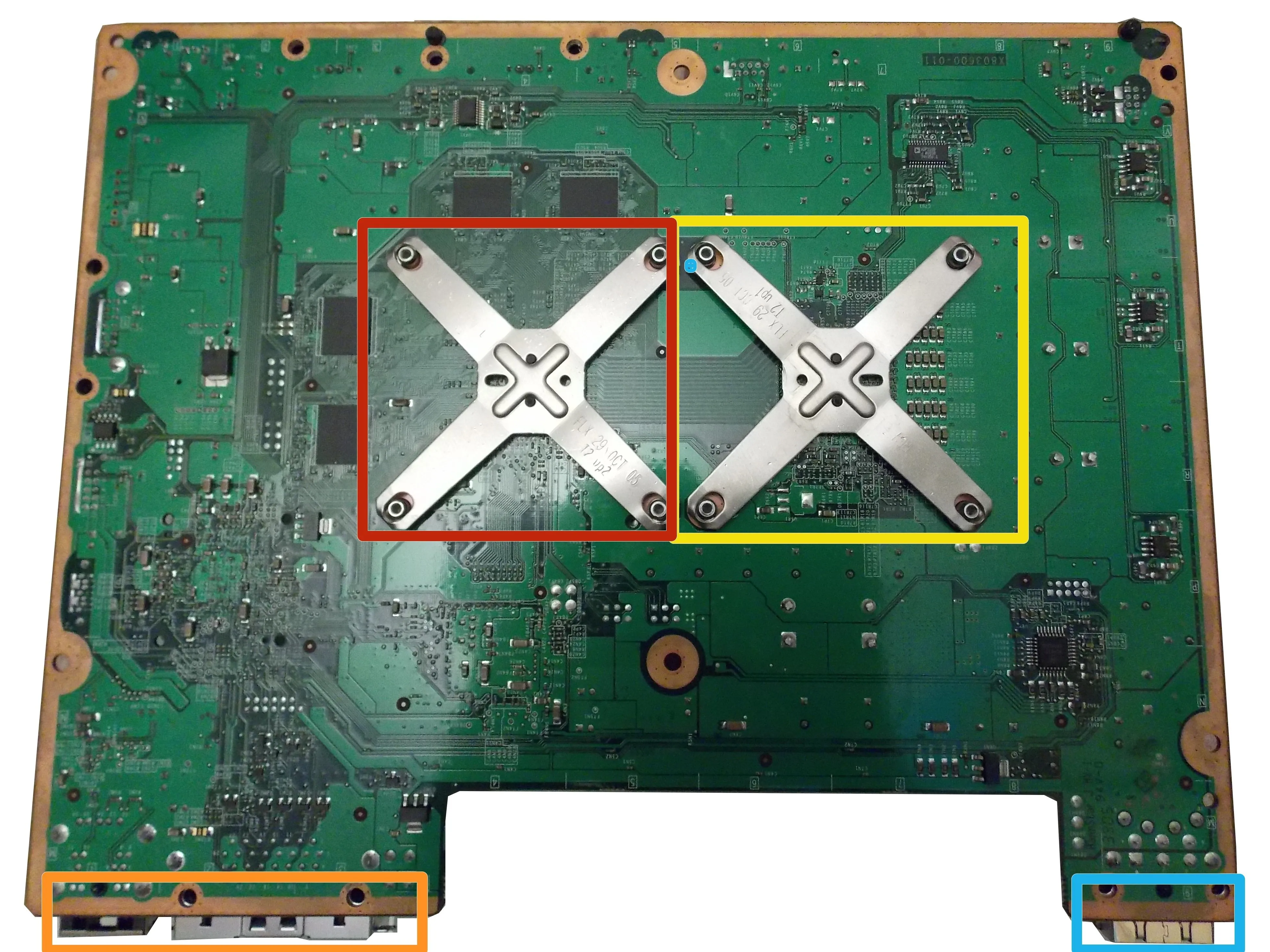 Разборка Xbox 360, логическая плата: шаг 21, изображение 2 из 2