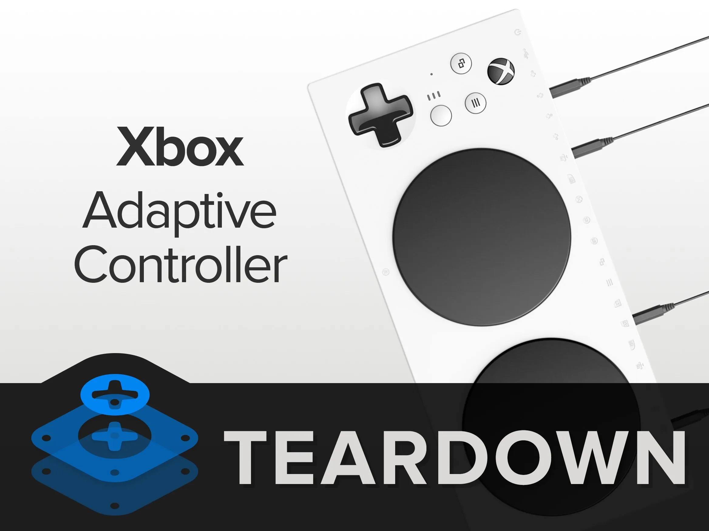 Xbox Adaptive Controller Teardown, Xbox Adaptive Controller Teardown: шаг 1, изображение 1 из 1