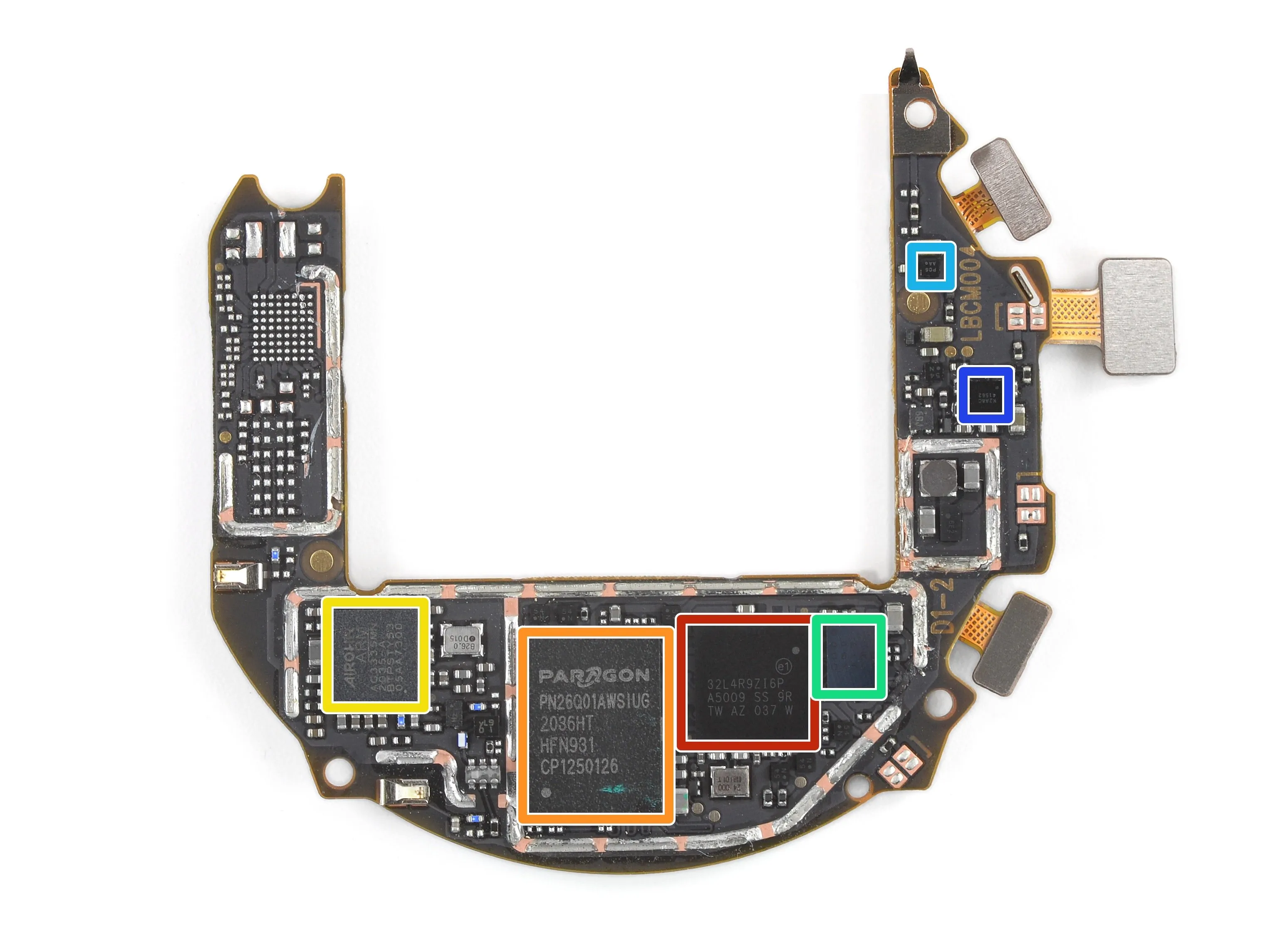 Xiaomi Mi Watch 2021 Teardown: шаг 6, изображение 3 из 3