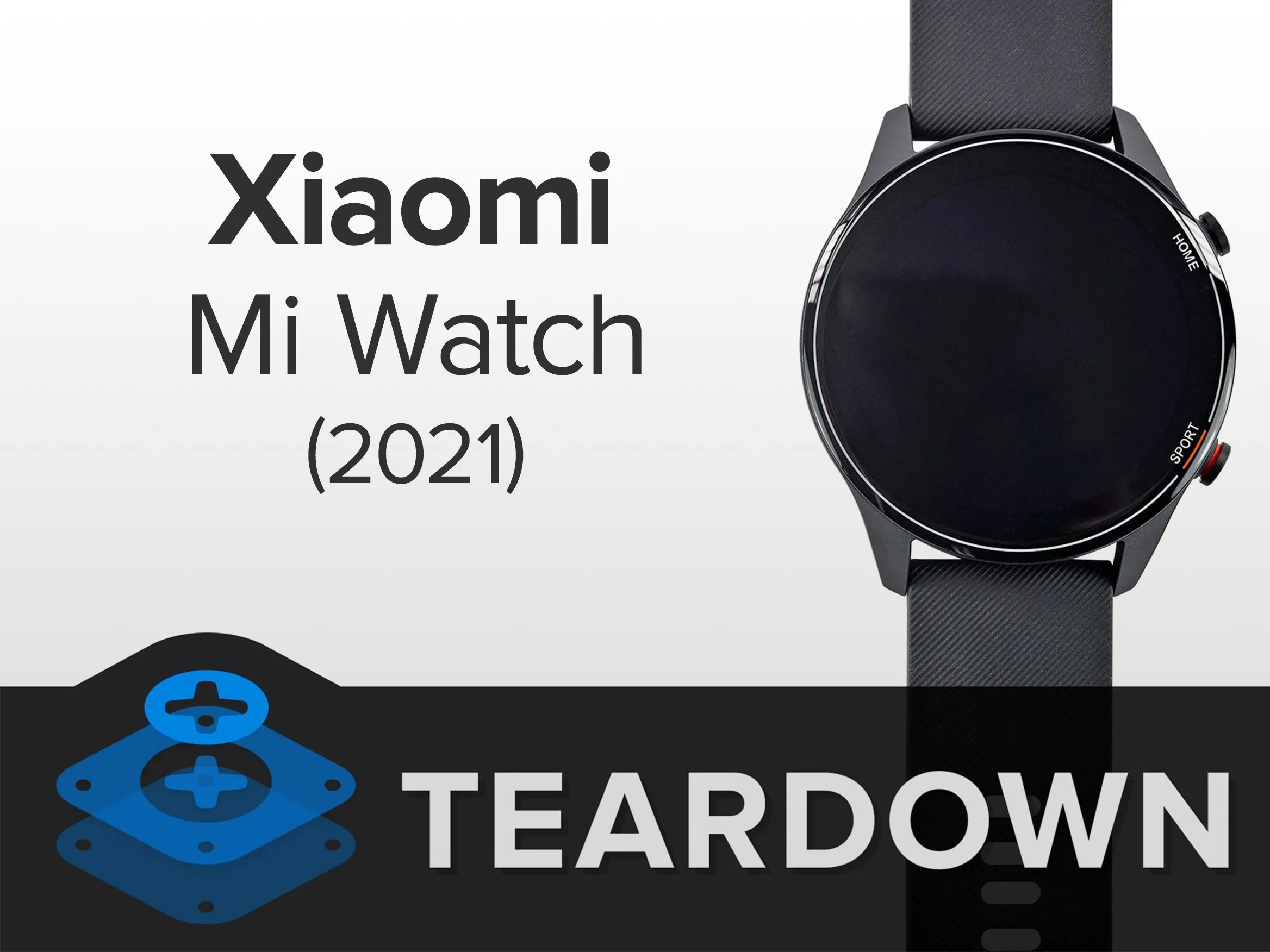 Xiaomi Mi Watch 2021 Teardown, Xiaomi Mi Watch 2021 Teardown: шаг 1, изображение 1 из 2