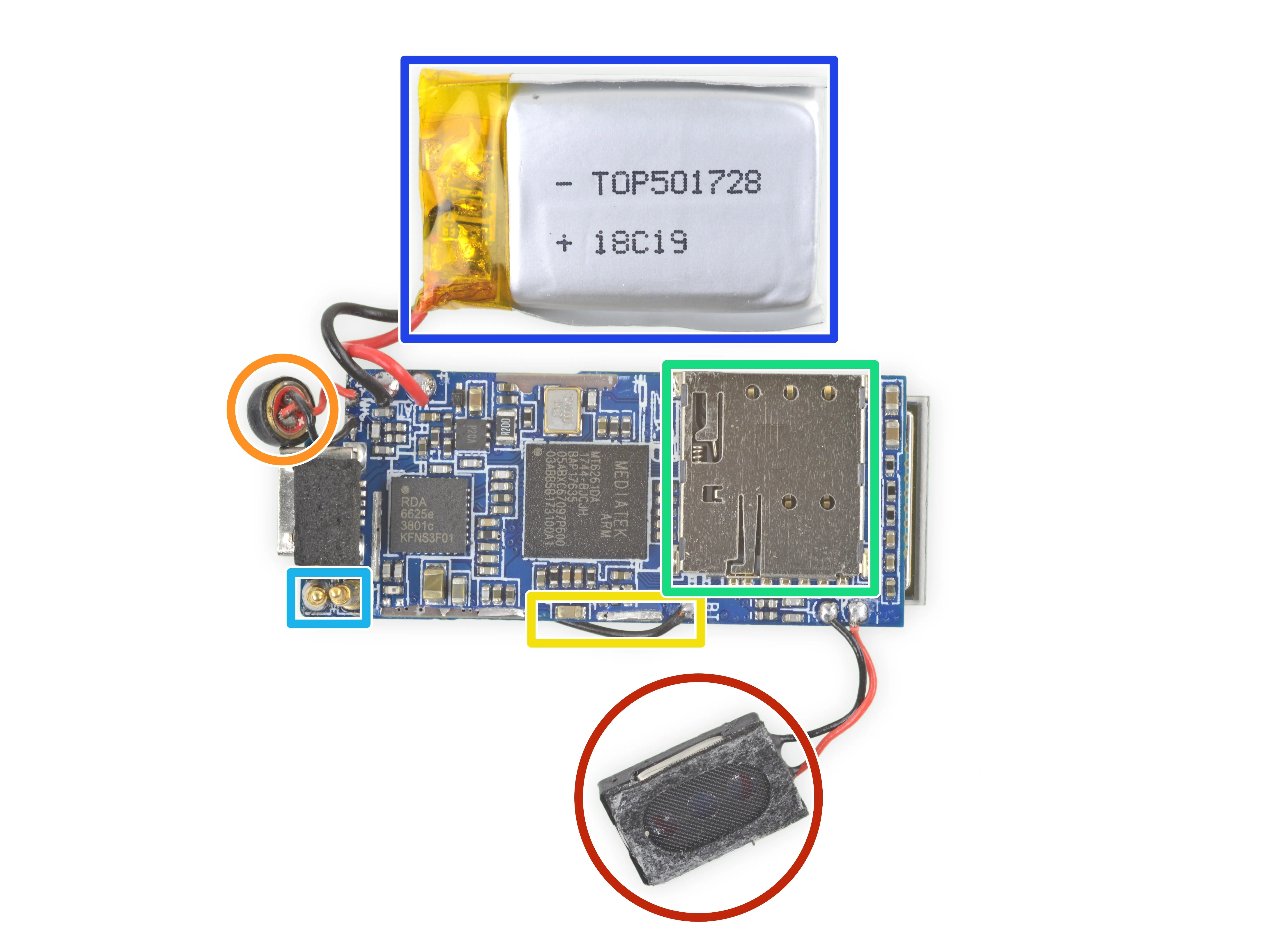 Zanco Tiny T1 Teardown: шаг 6, изображение 1 из 2